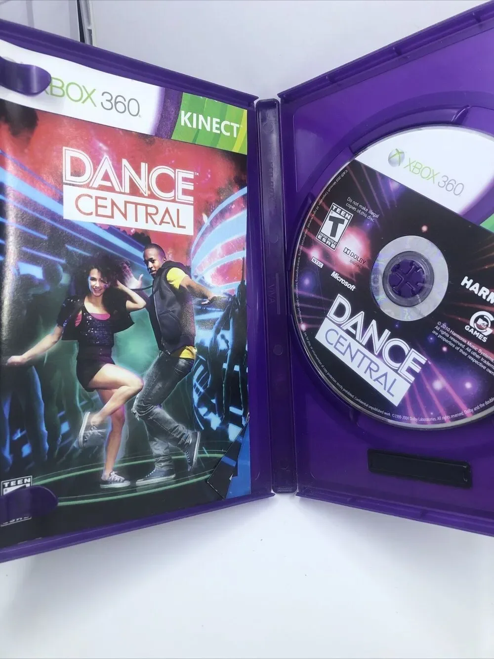 *Dance Central (Microsoft Xbox 360, 2010) (requires Kinect Sensor)